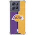NBA Los Angeles Lakers Canvas Moto G Stylus 5G (2025) Clear Case