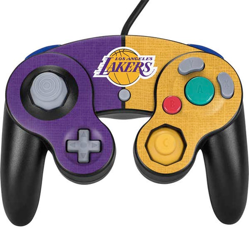 NBA Los Angeles Lakers Canvas Nintendo Skins
