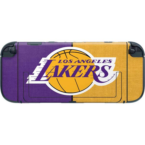 NBA Los Angeles Lakers Canvas Nintendo Switch 2 (2025) with Joy-Con Skin