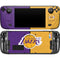 NBA Los Angeles Lakers Canvas Steam Deck Handheld Gaming Computer Skin