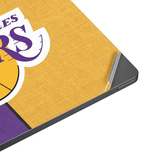 NBA Los Angeles Lakers Canvas Surface Laptop 7 13.8in Skin
