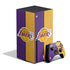 NBA Los Angeles Lakers Canvas Xbox Series X Skins