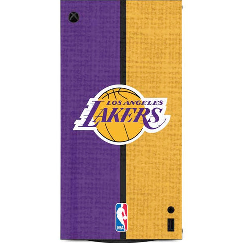 NBA Los Angeles Lakers Canvas XBox Series X Digital Edition Console Skin