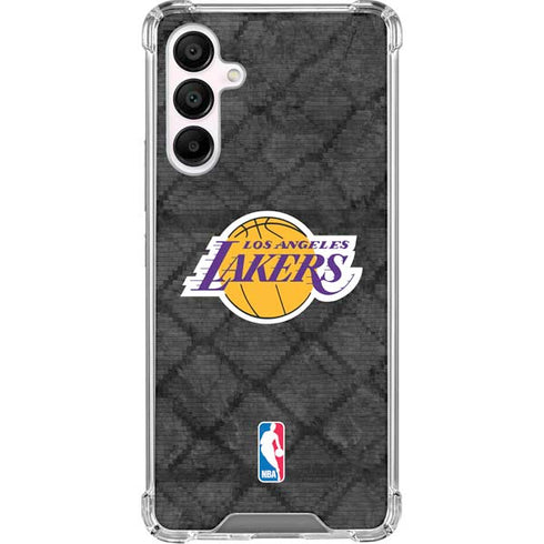 NBA Los Angeles Lakers Dark Rust Galaxy A16 5G Clear Case