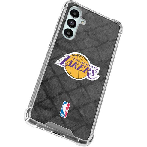 NBA Los Angeles Lakers Dark Rust Galaxy A16 5G Clear Case