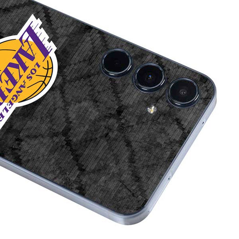 NBA Los Angeles Lakers Dark Rust Galaxy A35 5G Skin