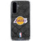 NBA Los Angeles Lakers Dark Rust Galaxy A36 5G Clear Case