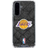 NBA Los Angeles Lakers Dark Rust Galaxy A36 5G Clear Case