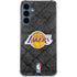 NBA Los Angeles Lakers Dark Rust Galaxy A55 5G Clear Case