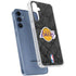 NBA Los Angeles Lakers Dark Rust Galaxy A55 5G Clear Case
