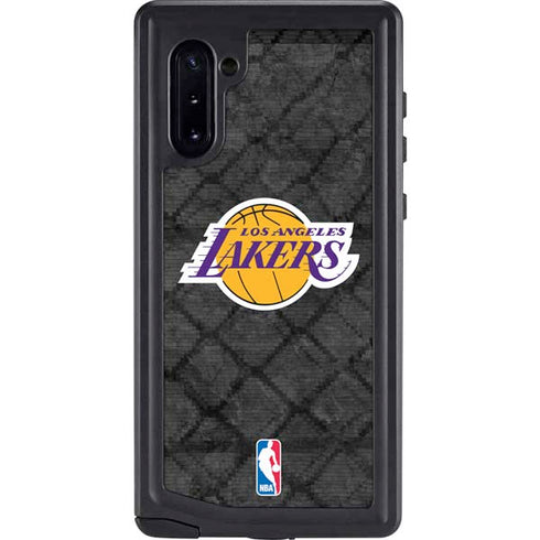 NBA Los Angeles Lakers Dark Rust Galaxy Cases