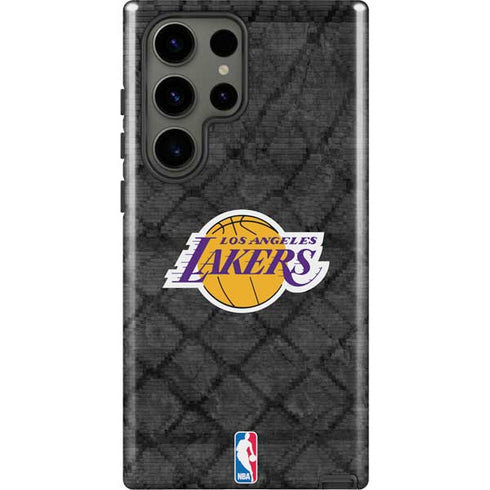 NBA Los Angeles Lakers Dark Rust Galaxy S23 Ultra Pro Case