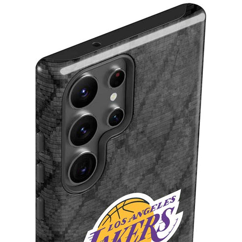 NBA Los Angeles Lakers Dark Rust Galaxy S23 Ultra Pro Case