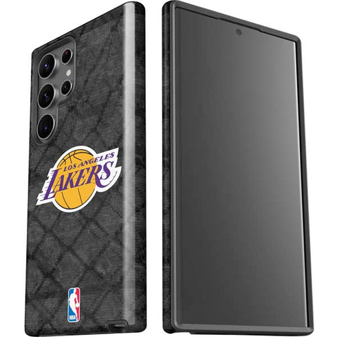 NBA Los Angeles Lakers Dark Rust Galaxy S23 Ultra Pro Case
