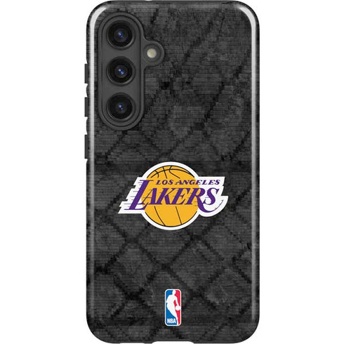 NBA Los Angeles Lakers Dark Rust Galaxy S25 Impact Case