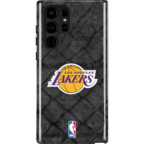 NBA Los Angeles Lakers Dark Rust Galaxy S25 Ultra Impact Case