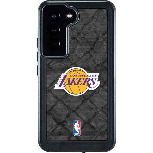 NBA Los Angeles Lakers Dark Rust Galaxy S24 Waterproof Case