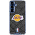 NBA Los Angeles Lakers Dark Rust Galaxy S25 Clear Case