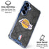 NBA Los Angeles Lakers Dark Rust Galaxy S25 Clear Case