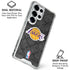 NBA Los Angeles Lakers Dark Rust Galaxy S25 Ultra Clear Case
