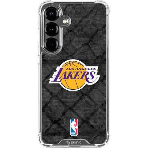 NBA Los Angeles Lakers Dark Rust Galaxy S26 Clear Case