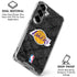 NBA Los Angeles Lakers Dark Rust Galaxy S26 Plus Clear Case