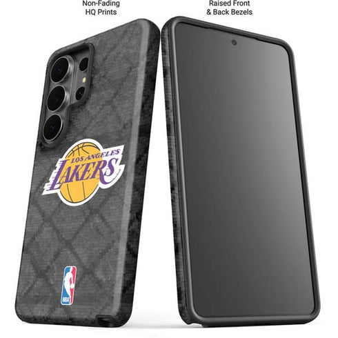 NBA Los Angeles Lakers Dark Rust Galaxy S26 Ultra Impact Case
