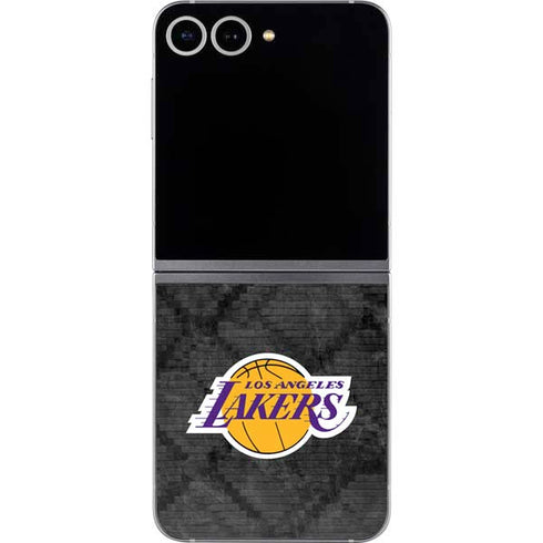 NBA Los Angeles Lakers Dark Rust Galaxy Z Flip6 Skin