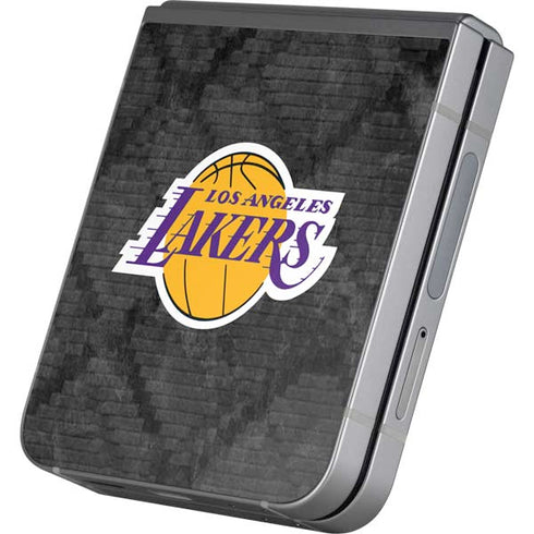NBA Los Angeles Lakers Dark Rust Galaxy Z Flip6 Skin