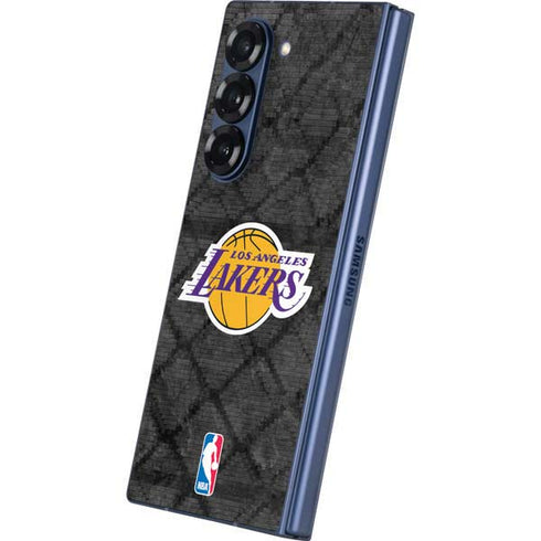 NBA Los Angeles Lakers Dark Rust Galaxy Z Fold6 Skin