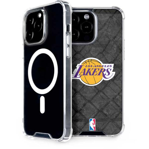 NBA Los Angeles Lakers Dark Rust iPhone Cases