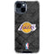 NBA Los Angeles Lakers Dark Rust iPhone 15 Clear Case