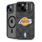 NBA Los Angeles Lakers Dark Rust iPhone 15 Kickstand Case