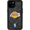 NBA Los Angeles Lakers Dark Rust iPhone 15 Plus Waterproof Case