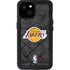 NBA Los Angeles Lakers Dark Rust iPhone 15 Plus Waterproof Case