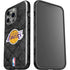 NBA Los Angeles Lakers Dark Rust iPhone 15 Pro Impact Case