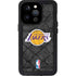 NBA Los Angeles Lakers Dark Rust iPhone 15 Pro Waterproof Case