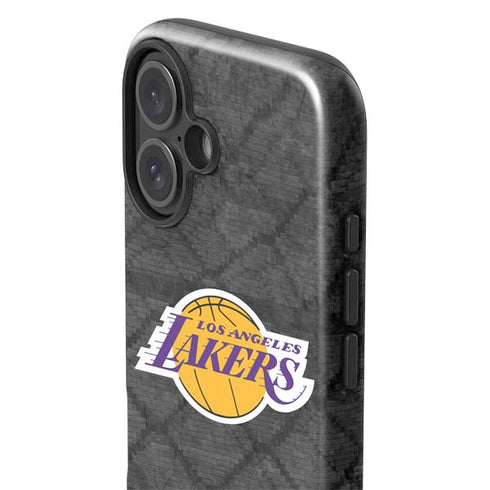 NBA Los Angeles Lakers Dark Rust iPhone 16 Plus Impact Case