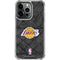 NBA Los Angeles Lakers Dark Rust iPhone 16 Pro Clear Case