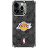 NBA Los Angeles Lakers Dark Rust iPhone 16 Pro Clear Case