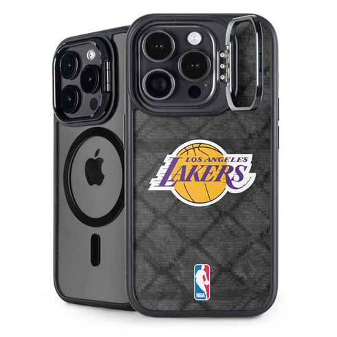 NBA Los Angeles Lakers Dark Rust iPhone 16 Pro Kickstand Case