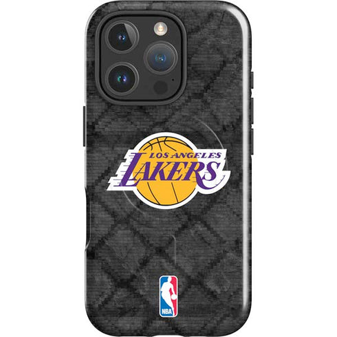 NBA Los Angeles Lakers Dark Rust iPhone 16 Pro Magsafe Impact Case