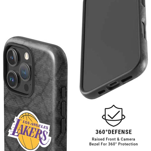 NBA Los Angeles Lakers Dark Rust iPhone 16 Pro Magsafe Impact Case