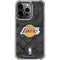 NBA Los Angeles Lakers Dark Rust iPhone 16 Pro Max Clear Case