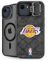 NBA Los Angeles Lakers Dark Rust iPhone 16e Kickstand Case