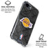 NBA Los Angeles Lakers Dark Rust iPhone 16e Clear Case