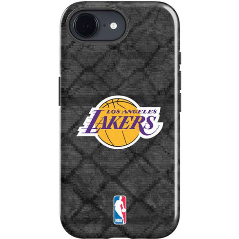 NBA Los Angeles Lakers Dark Rust iPhone 16e Impact Case