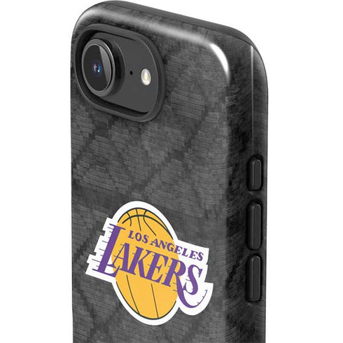 NBA Los Angeles Lakers Dark Rust iPhone 16e Impact Case