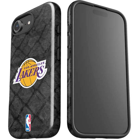 NBA Los Angeles Lakers Dark Rust iPhone 16e Impact Case