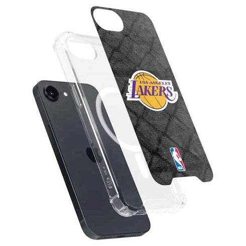 NBA Los Angeles Lakers Dark Rust iPhone 16e MagSafe Case